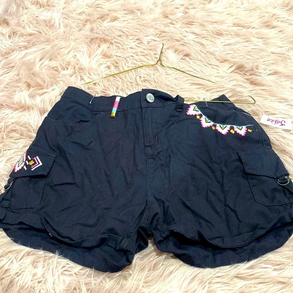 Justice sz 18 nwt shorts
